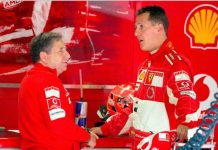 Jean Todt a rendu visite à Michael Schumacher (détail) Jean Todt a rendu visite à Michael Schumacher (détail)