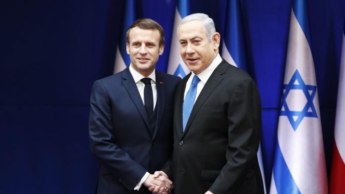 Macron a demandé à Benjamin Netanyahu de renoncer à tout projet d'annexion (détail)
