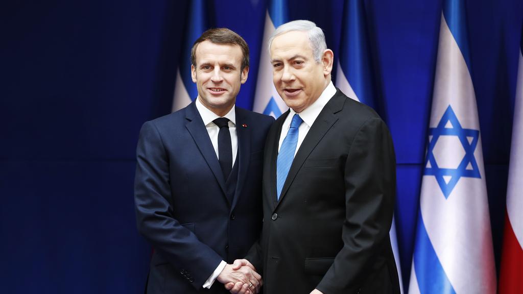 Macron a demandé à Benjamin Netanyahu de renoncer à tout projet d'annexion (détail)