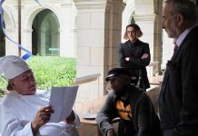 Pierre Richard et Gérard Depardieu en tournage dans l’île d’Oléron (détail) Pierre Richard et Gérard Depardieu en tournage dans l’île d’Oléron (détail)