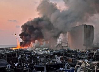Explosion à beyrouth : au moins 27 morts et 2500 blessés Explosion à beyrouth : au moins 27 morts et 2500 blessés