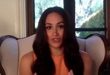 Meghan évoque son retour à Los Angeles (détail) Meghan évoque son retour à Los Angeles (détail)