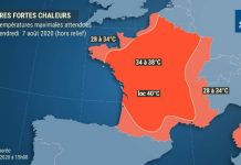 Nouvelle vague de chaleur en fin de semaine (détail) Nouvelle vague de chaleur en fin de semaine (détail)