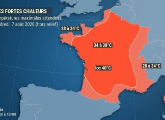 Nouvelle vague de chaleur en fin de semaine (détail) Nouvelle vague de chaleur en fin de semaine (détail)