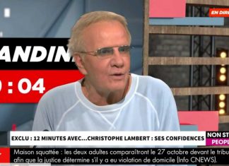 Christophe Lambert viré de son hôtel, il s’explique (détail) Christophe Lambert viré de son hôtel, il s'explique (détail)