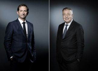 Le patron de Suez ferme la porte à l’offre « aberrante » de Veolia (détail) Le patron de Suez ferme la porte à l'offre "aberrante" de Veolia (détail)