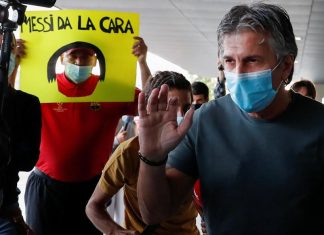 Le père de Messi juge «difficile» que son fils reste au Barça (détail) Le père de Messi juge «difficile» que son fils reste au Barça (détail)