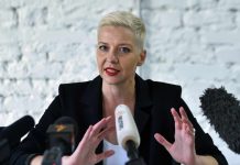 L’opposante Maria Kolesnikova est en Ukraine (détail) L'opposante Maria Kolesnikova est en Ukraine (détail)