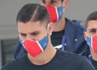 Six joueurs du PSG testés positifs au Covid-19 (détail) Six joueurs du PSG testés positifs au Covid-19 (détail)