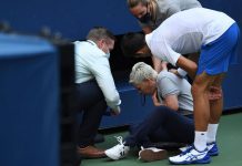 US Open : Djokovic disqualifié pour avoir touché une juge de ligne avec sa balle (Vidéo) US Open : Djokovic disqualifié pour avoir touché une juge de ligne avec sa balle (Vidéo)