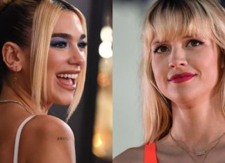 Angèle et Dua Lipa, le duo inattendu (détail) Angèle et Dua Lipa, le duo inattendu (détail)