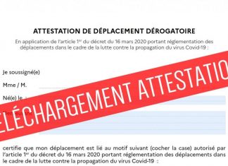 Confinement en France : Voici quand la nouvelle attestation de déplacement dérogatoire sera disponible Confinement en France : Voici quand la nouvelle attestation de déplacement dérogatoire sera disponible