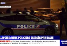 Herblay: Deux policiers blessés par balles dans le Val-d’Oise Herblay: Deux policiers blessés par balles dans le Val-d'Oise