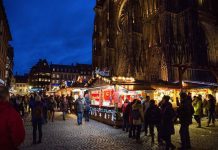 Le Marché de Noël de Strasbourg 2020 annulé (détail) Le Marché de Noël de Strasbourg 2020 annulé (détail)