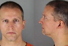 Le policier Derek Chauvin libéré sous caution (détail) Le policier Derek Chauvin libéré sous caution (détail)