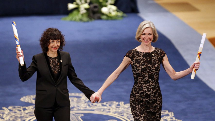 Le prix Nobel de chimie décerné à la Française Emmanuelle Charpentier et l’Américaine Jennifer Doudna (détail)