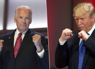 Changement climatique : Trump dans le déni, Biden promet la « transition » (détail) Changement climatique : Trump dans le déni, Biden promet la "transition" (détail)