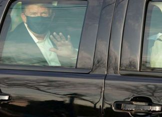 Trump sort de l’hôpital pour saluer ses partisans (VIDEO) Trump sort de l’hôpital pour saluer ses partisans (VIDEO)
