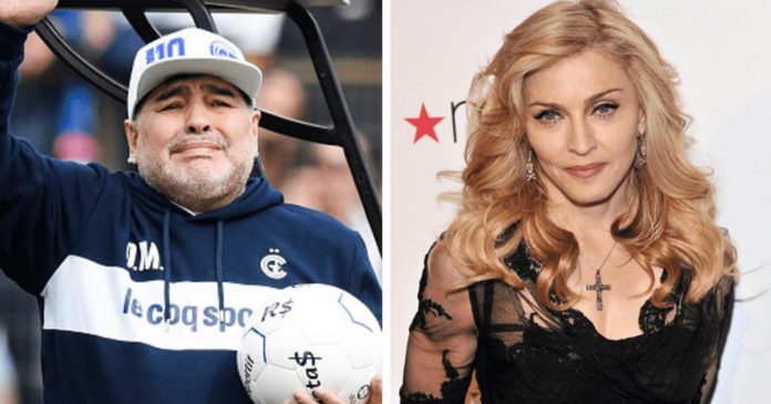 C’est Diego Maradona qui est mort hein, pas Madonna