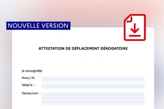 Deconfinement en France : téléchargez ici votre nouvelle attestation de déplacement dérogatoire