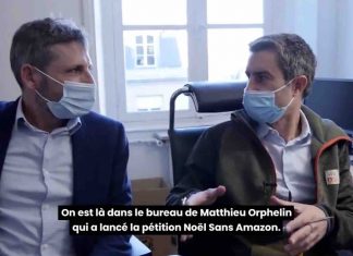 La pétition « Noël sans Amazon » piratée (détail) La pétition "Noël sans Amazon" piratée (détail)