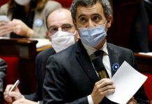 Le projet de loi finalisé contre l’islamisme transmis aux présidents du Sénat et de l’Assemblée (détail) Le projet de loi finalisé contre l'islamisme transmis aux présidents du Sénat et de l'Assemblée (détail)