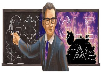 Un Google doodle pour le mathématicien Benoît Mandelbrot Un Google doodle pour le mathématicien Benoît Mandelbrot
