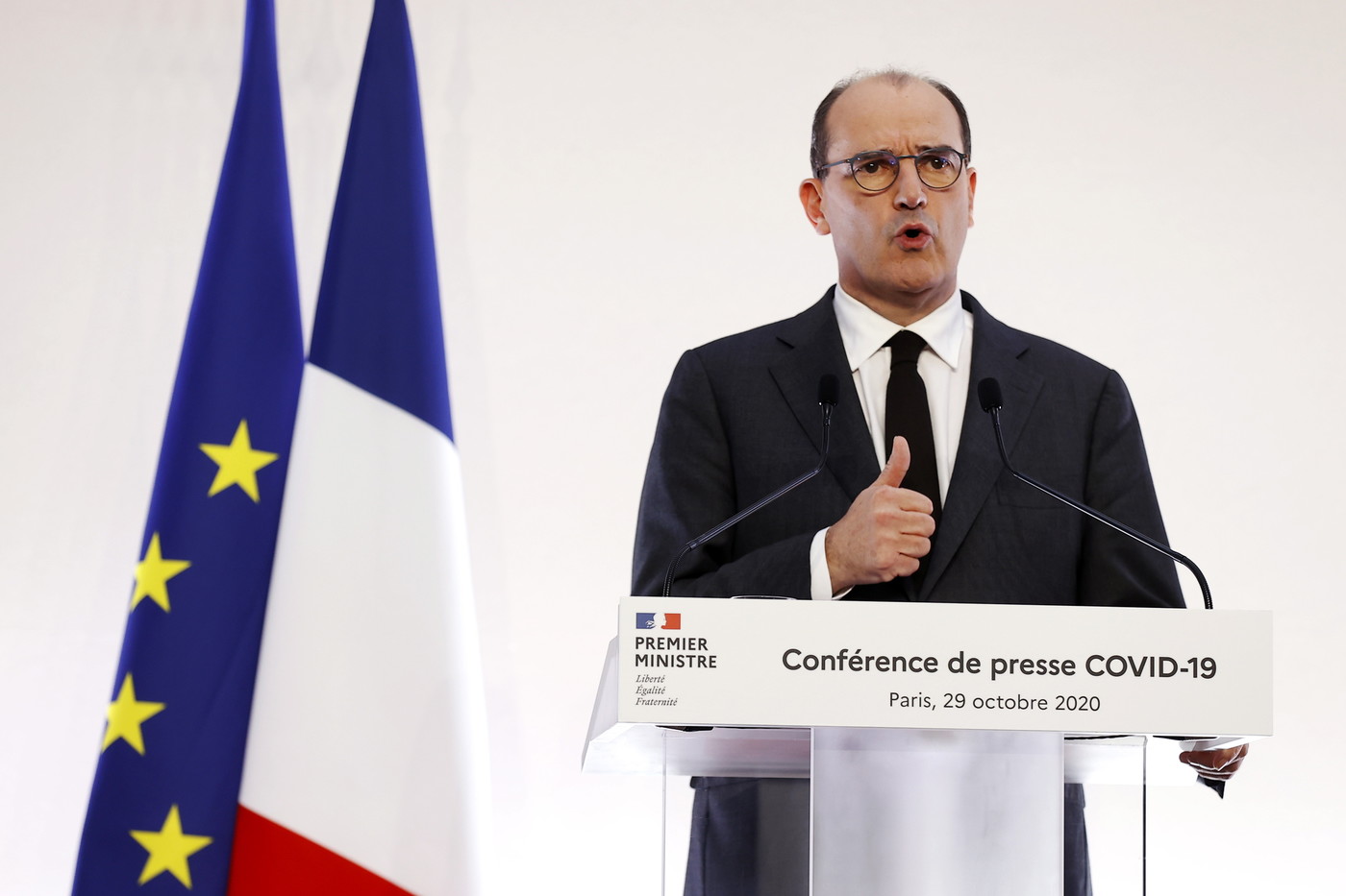 Reconfinement en France : Suivez la conférence de presse du Premier ministre Jean Castex en direct