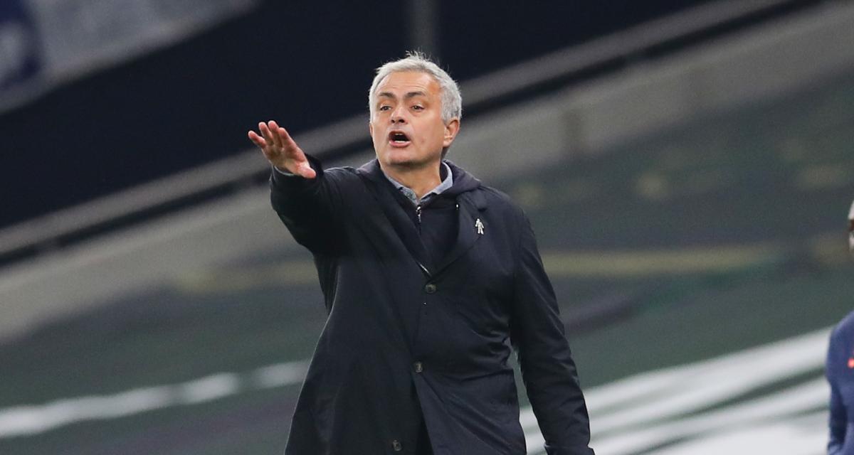 José Mourinho déplore l'attitude de ses joueurs (détail)