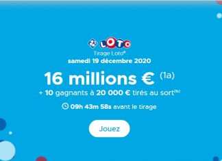 Résultat du Loto (FDJ) en direct: Tirage du samedi 19 décembre 2020 Résultat du Loto (FDJ) en direct: Tirage du samedi 19 décembre 2020
