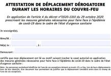 Attestations de déplacement « couvre-feu à 18h » : vous êtes perdus entre tous les documents ? Attestations de déplacement "couvre-feu à 18h" : vous êtes perdus entre tous les documents ?