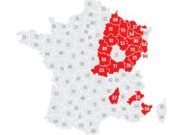 Couvre-feu avancé à 18 heures : découvrez la carte des départements concernés (détail) Couvre-feu avancé à 18 heures : découvrez la carte des départements concernés (détail)