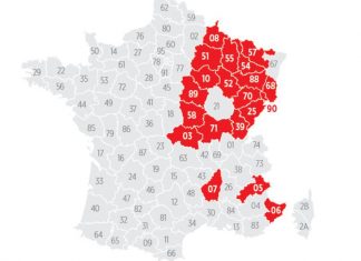 Couvre-feu avancé à 18 heures : découvrez la carte des départements concernés (détail) Couvre-feu avancé à 18 heures : découvrez la carte des départements concernés (détail)