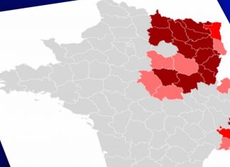 Couvre-feu avancé à 18h : Voici la carte des 10 départements concernés (détail) Couvre-feu avancé à 18h : Voici la carte des 10 départements concernés (détail)