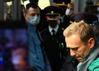 La France appelle à la libération d’Alexeï Navalny (détail) La France appelle à la libération d'Alexeï Navalny (détail)