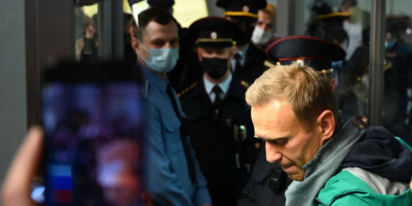 La France appelle à la libération d'Alexeï Navalny (détail)