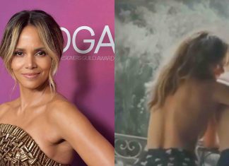 L’actrice Halle Berry danse topless dans une vidéo de la Saint-Valentin L'actrice Halle Berry danse topless dans une vidéo de la Saint-Valentin