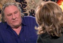 Video: Très énervé, Gérard Depardieu s’emporte violemment contre Claire Chazal Video: Très énervé, Gérard Depardieu s'emporte violemment contre Claire Chazal