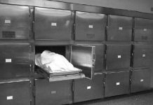 Déclarée morte par erreur, une femme est retrouvée vivante dans un réfrigérateur de la morgue (détail) Déclarée morte par erreur, une femme est retrouvée vivante dans un réfrigérateur de la morgue (détail)