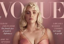 Billie Eilish se dévoile en lingerie, corset et porte jarretelles en couverture du Vogue UK (PHOTO) Billie Eilish se dévoile en lingerie, corset et porte jarretelles en couverture du Vogue UK (PHOTO)