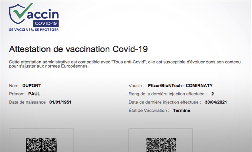 Amelie Vaccin : Télécharger son attestation de vaccination certifiée