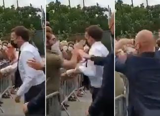 Emmanuel Macron giflé : la réaction ironique du Président de la République après son agression (Video) Emmanuel Macron giflé : la réaction ironique du Président de la République après son agression (Video)