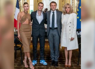 Justin Bieber et sa femme Hailey reçus à l’Elysée (Photo) Justin Bieber et sa femme Hailey reçus à l'Elysée (Photo)