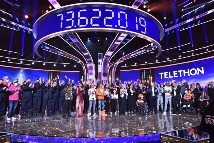 Téléthon 2021 : près de 74 millions d'euros de promesses de dons, un résultat en nette hausse