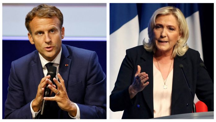 Résultat des sondages présidentielles 2022 : Macron et Le Pen en tête du 1er tour