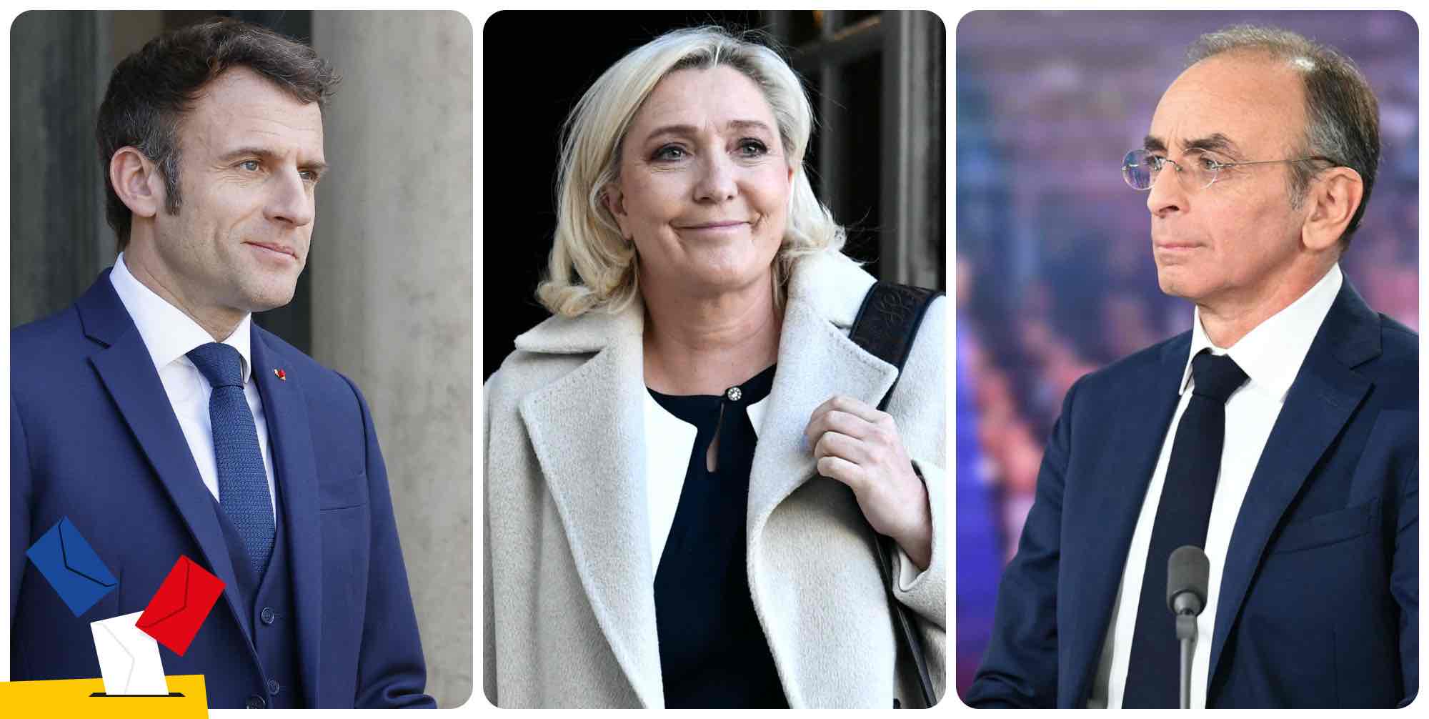 Sondages présidentielles 2022 récents: Macron recule, Le Pen progresse