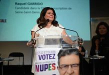 Raquel Garrido victime de gaz lacrymogènes, tirés à bout portant à Drancy Raquel Garrido victime de gaz lacrymogènes, tirés à bout portant à Drancy