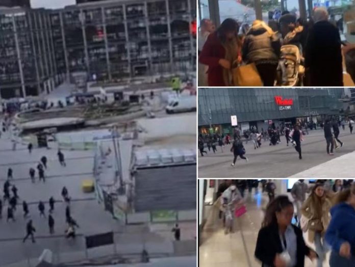 Incident tragique à La Défense : mouvement de foule dans un centre commercial suite à un possible suicide