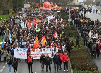 Manifestation du 7 fevrier 2023: une troisième mobilisation massive Manifestation du 7 fevrier 2023: une troisième mobilisation massive