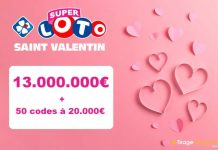 Saint-Valentin chanceuse : qui a remporté le gros lot du Super Loto ce 14 février 2023 ? Saint-Valentin chanceuse : qui a remporté le gros lot du Super Loto ce 14 février 2023 ?